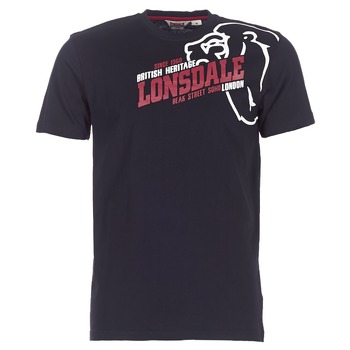 Vêtements Homme T-shirts manches courtes Lonsdale WALKLEY Noir