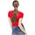 Vêtements Femme Polos manches courtes Guess T-Shirt Femme Circle Logo Rouge W73I62 Rouge