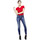 Vêtements Femme Polos manches courtes Guess T-Shirt Femme Circle Logo Rouge W73I62 Rouge
