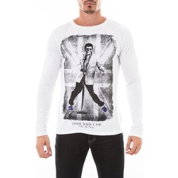 Vêtements Homme T-shirts manches longues Ritchie T-SHIRT JALIDIX Blanc