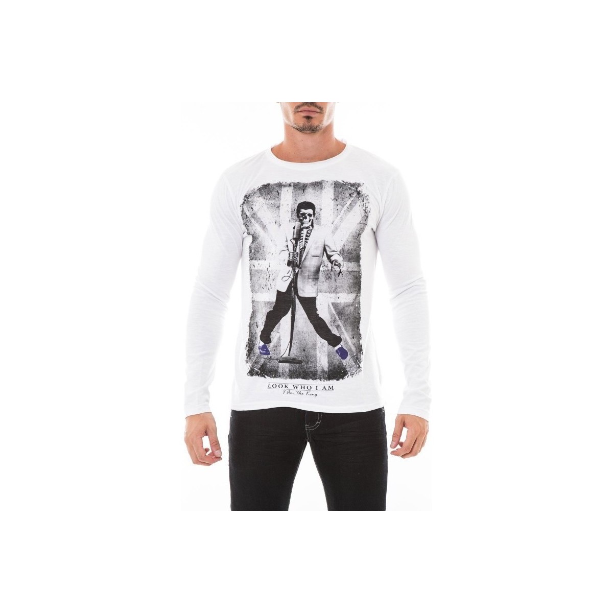 Vêtements T-shirts & Polos Ritchie T-SHIRT JALIDIX Blanc