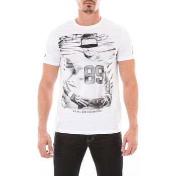Vêtements Homme T-shirts manches courtes Ritchie T-SHIRT JAZIEL Blanc