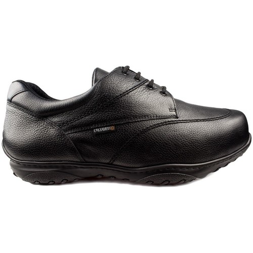 Chaussures Homme Lampes de bureau Calzamedi CHAUSSURES  DIABETIC M 2143 Noir