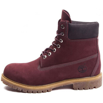 Chaussures Homme Bottes Timberland 6 Inch Premium Rouge