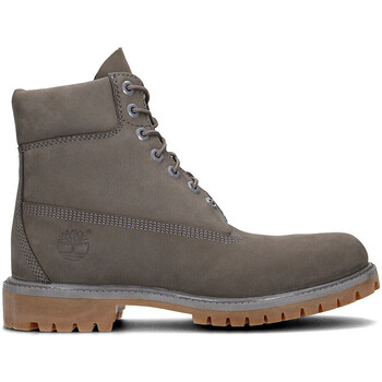 Chaussures Homme Bottes 2-Strap Timberland 6 Inch Premium Gris