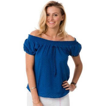 Vêtements Femme DéPhilipps / T-shirts sans manche Kaporal NINA STRONG BLUE Bleu