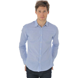 Vêtements Homme Chemises manches longues Débardeurs / T-shirts sans manche 130708 B Bleu