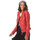 Vêtements Femme Vestes en cuir / synthétiques Schott LCW1601D RED Rouge