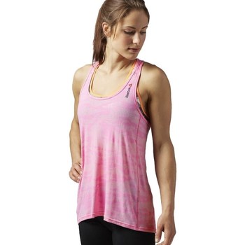 Vêtements Femme T-shirts manches courtes dona Reebok Sport OS BO Breeze Tank Rose