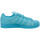 Chaussures Femme Baskets basses adidas Originals Superstar Weave Bleu