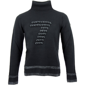 Vêtements Homme Pulls pakker med hvid sorte grå badebukser med logo fra Emporio Armani Pull Noir