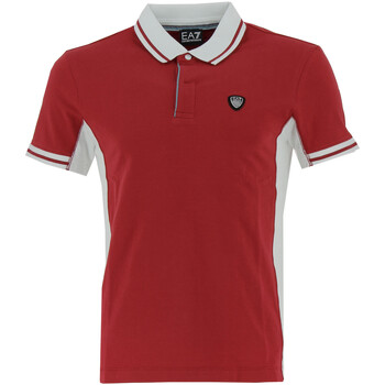 Vêtements Ea7 T-shirts & Polos Ea7 Emporio Armani Polo Rouge