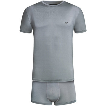 Vêtements Homme Pyjamas / Chemises de nuit emporio armani mesh panel sneakers item Pyjama EA7 Emporio Argenté
