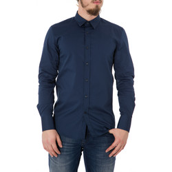 Vêtements Homme Chemises manches longues Antony Morato MMSL00375/FA450001 Bleu