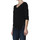 Vêtements Femme T-shirts manches longues Salsa T-shirt  Germany noir Noir