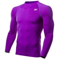 Vêtements Homme T-shirts manches longues Sp Fútbol Thermique double épaisseur Violet