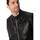 Vêtements Homme Vestes en cuir / synthétiques Daytona EMERSON LAMB CASTEL BLACK Noir