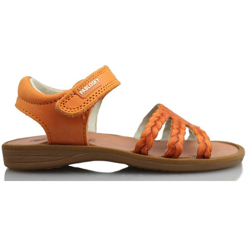 Chaussures Enfant Sandales et Nu-pieds Pablosky OLIMPO FILLE SANDALE Orange