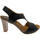 Chaussures Sandales et Nu-pieds Calzaturificio Loren LOJ0833ne Noir