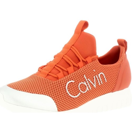Chaussures Homme Baskets mode Calvin Klein Jeans RON Orange