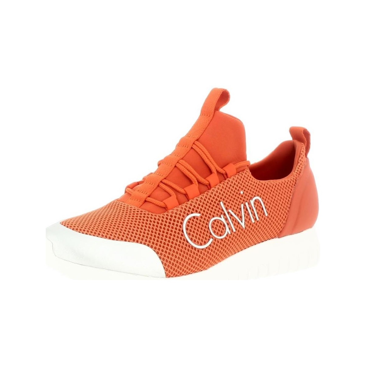 Chaussures Homme Baskets mode Calvin Klein Jeans RON Orange
