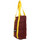 Sacs Femme Sacs porté main Eastpak Sac cabas  Shopper EK527 uni Bordeaux / Jaune Multicolore
