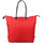 Sacs Femme Sacs porté main Duolynx Sac cabas seau toile souple pliable  XL Rouge