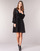 Vêtements Femme Robes courtes MICHAEL Michael Kors RAGLAN SLV SHORT DRS Noir