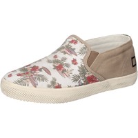 Chaussures Fille Slip ons Date AD848 Blanc