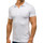 Vêtements Homme T-shirts & Polos Monsieurmode Polo tendance pour homme Polo M10 blanc Blanc
