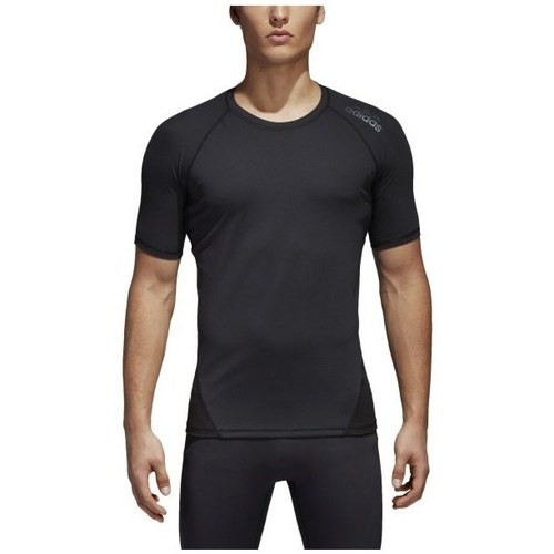 Vêtements Homme T-shirts manches courtes adidas Originals Alphaskin Noir