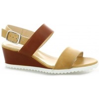 Chaussures Femme Melvin & Hamilto Pao Nu pieds cuir Camel