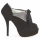 Chaussures Femme Low boots Terry de Havilland EMMA CRYSTAL BLACK SUEDE / SILVER CRYSTAL