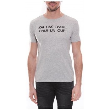 Vêtements Homme T-shirts manches courtes Ritchie T-shirt col rond NANGIS Gris clair