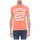 Vêtements Men's Puffer Jacket T-shirt col rond en coton NELSON Orange