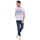 Vêtements T-shirts & Polos Ritchie T-shirt col rond NEVILLE Blanc