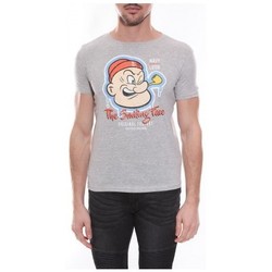 Vêtements Homme T-shirts manches courtes Ritchie T-shirt knock col rond en coton NOPEY Gris