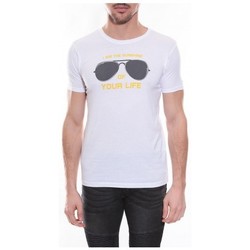 Vêtements Manches T-shirts & Polos Ritchie T-shirt col rond en coton NYONS Blanc