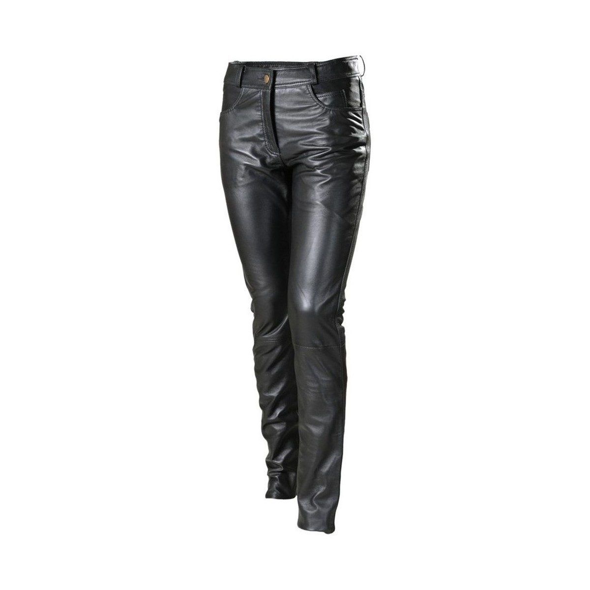 Vêtements Femme Pantalons Pallas Cuir Pantalon en cuir  sélection ref_reg33511-noir Noir