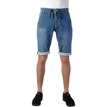 Vêtements Fille Wash Shorts / Bermudas Pepe jeans Short  Snippet Runner Bleu