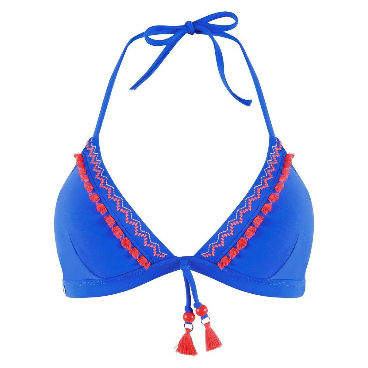 Vêtements Femme Maillots de bain 2 pièces Brigitte Bardot Haut de maillot triangle bleu roi Mambo by Bleu