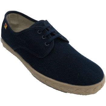 Chaussures Homme Baskets basses Made In Spain 1940 Chaussure homme lacets chanvre spartiate azul