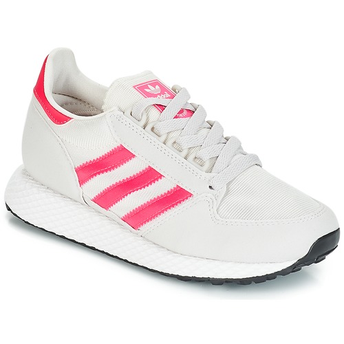 Chaussures Fille adidas pgs 789005 m18348 2016 2018 ford OREGON J Blanc / rose
