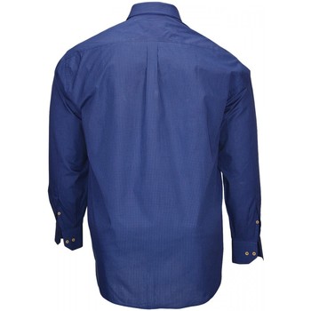 Doublissimo chemise a carreaux deville bleu Bleu