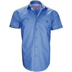 Vêtements Homme Chemises manches courtes Tous les vêtements chemisette mode new pacifique bleu Bleu