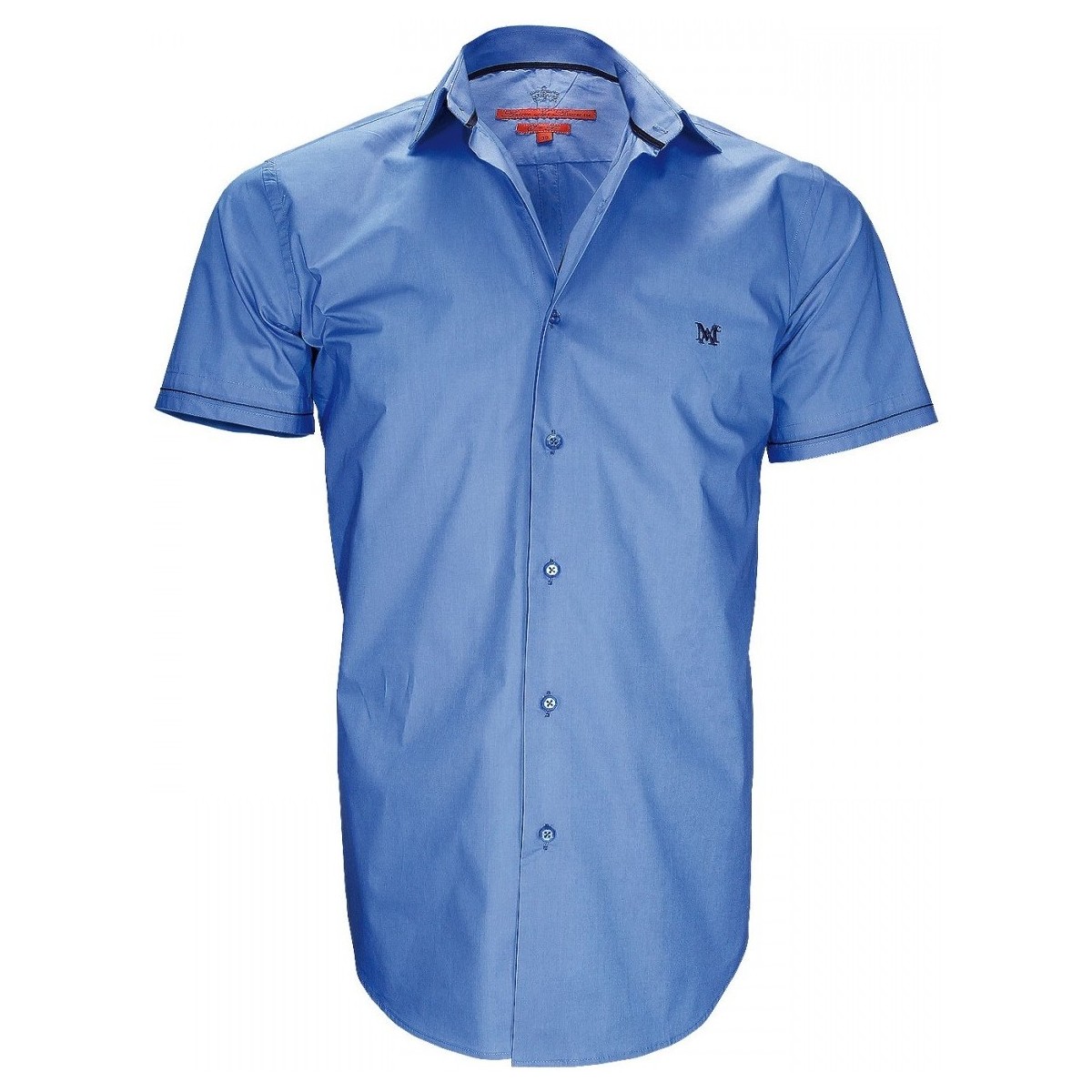 Vêtements Homme ou tour de hanches se mesure à lendroit le plus fort chemisette mode new pacifique bleu Bleu
