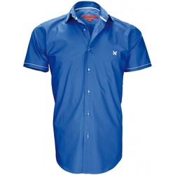 Vêtements Homme Chemises manches courtes Tous les vêtements chemisette mode new pacifique bleu Bleu