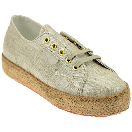 Baskets montantes Superga 2730LINRBRROPEWSneakers Multicolore - Chaussures Basket montante Femme 69 