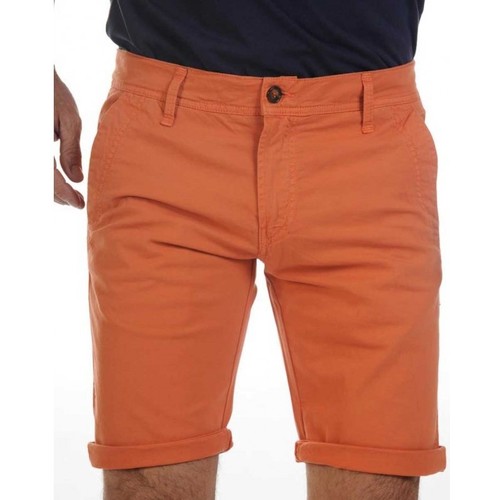 Vêtements Shorts Pants / Bermudas Camberabero BERMUDA RUGBY - CHINO - CAMBÉR Orange