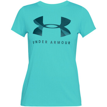Vêtements Femme T-shirts & Polos Under Lifes Armour Tech Graphic Twist Bleu